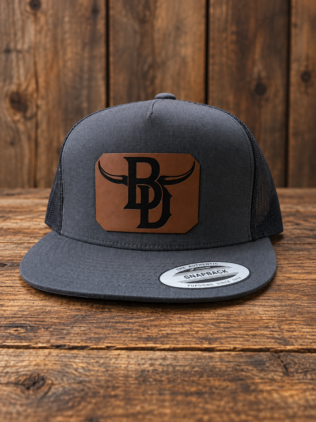 Buckle Down Dark Grey SnapBack